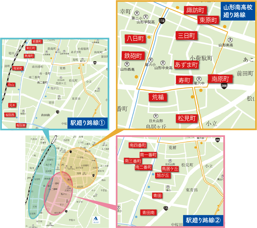 東北芸術工科大学周辺マップ2